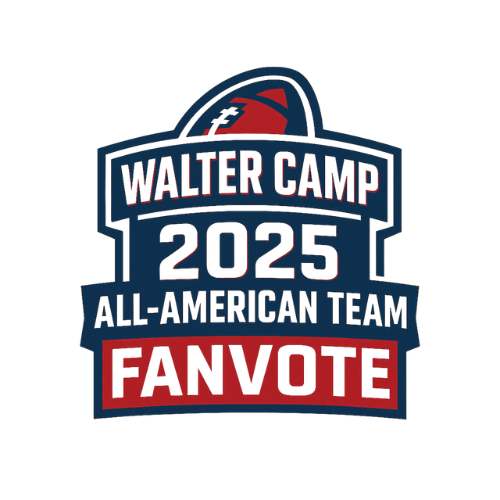Walter Camp 2025 All-American Team Fan Vote Logo