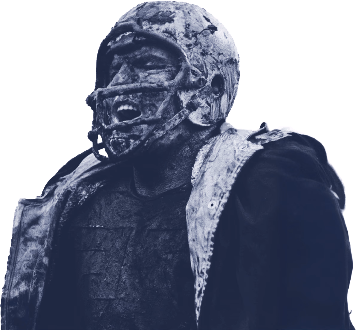 Football player statue